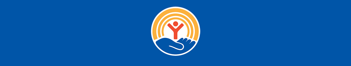 United Way Hand Banner - Hope, Humanity, Support