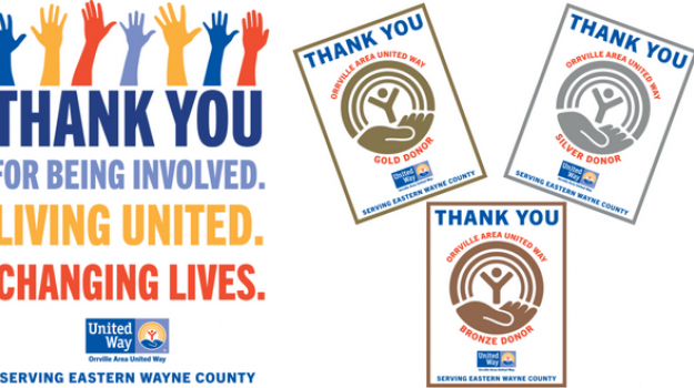 Thank you for being involved, living united, changing lives.