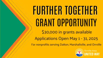 Further Together Grant Opportunity Header
